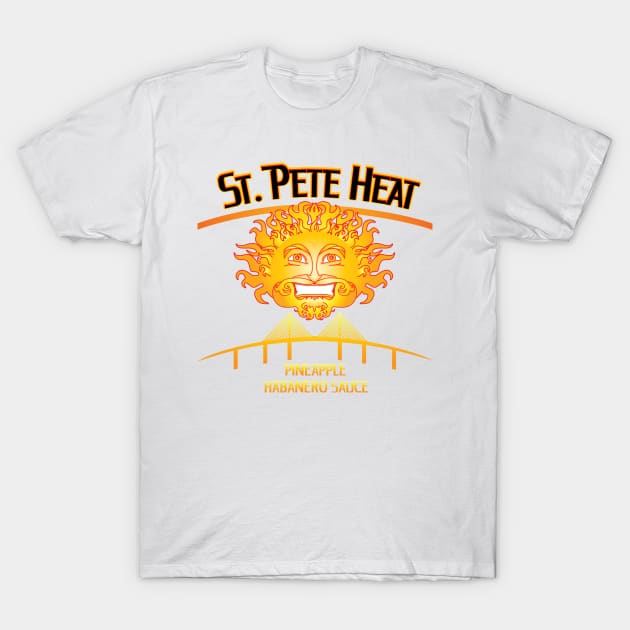 St. Pete Heat T-Shirt by hideedoodle